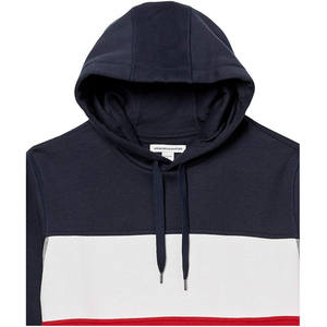 Sudadera con Capucha 100% Algodón con Forro Polar para Hombre, Mangas Largas, Transpirable, Sostenible, Antiencogimiento, Ecológica, Color Rojo Sólido, Talla Grande, Corte Regular - Product Image 3