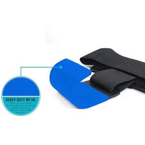 Correa de levantamiento de pesas para entrenamiento de gimnasia personalizada, ganchos para varilla de entrenamiento, agarre resistente, correas de gancho para barra de tracción acolchadas de neopreno grueso - Product Image 6
