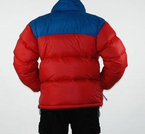 Veste d'hiver rembourrée en polyester noir pour homme, sur mesure OEM. - Product Image 5