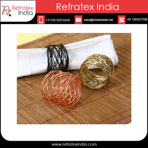 Fournitures d'anneau de serviettes de table, taille personnalisée - Product Image 6