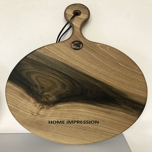 Tabla de cortar Rectangular de casta de madera de calidad sólida estándar clásica con mango de Metal para utensilios de cocina de proveedor indio - Product Image 4