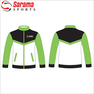 เสื้อกันลมแบบมีซิปของผู้ชายเสื้อแจ็คเก็ตสะท้อนแสงสีบล็อกตามสั่งแฟชั่น - Product Image 2