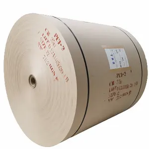 Rollo Jumbo marrón 450 GSM, tablero central CB para hacer papel, núcleo de papel, tubo de embalaje