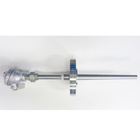 Termómetro Industrial de acero inoxidable, Sensor termistor RTD con tubo de protección