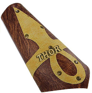 Brazaletes de cuero de los caballeros templarios medievales, brazaletes de armadura de mano para entusiastas de la artesanía de metal - Product Image 2