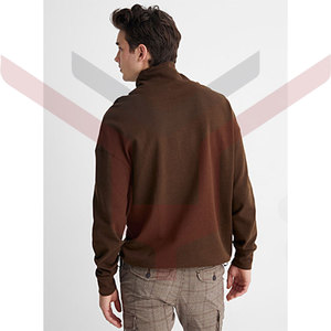 Sweat à capuche avec logo personnalisé pour hommes, sweat-shirt chaud en coton et en polyester, tenue décontracté d'hiver, mode longue, imprimé, couleur personnalisée - Product Image 4