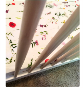 Drap de berceau doux, impression personnalisée, pour bébé - Product Image 4