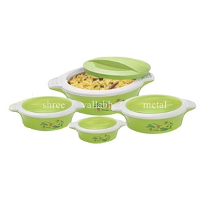 Ensemble de 4 casseroles en acier inoxydable Oracle, écologiques, en provenance du Maharashtra - Product Image 5