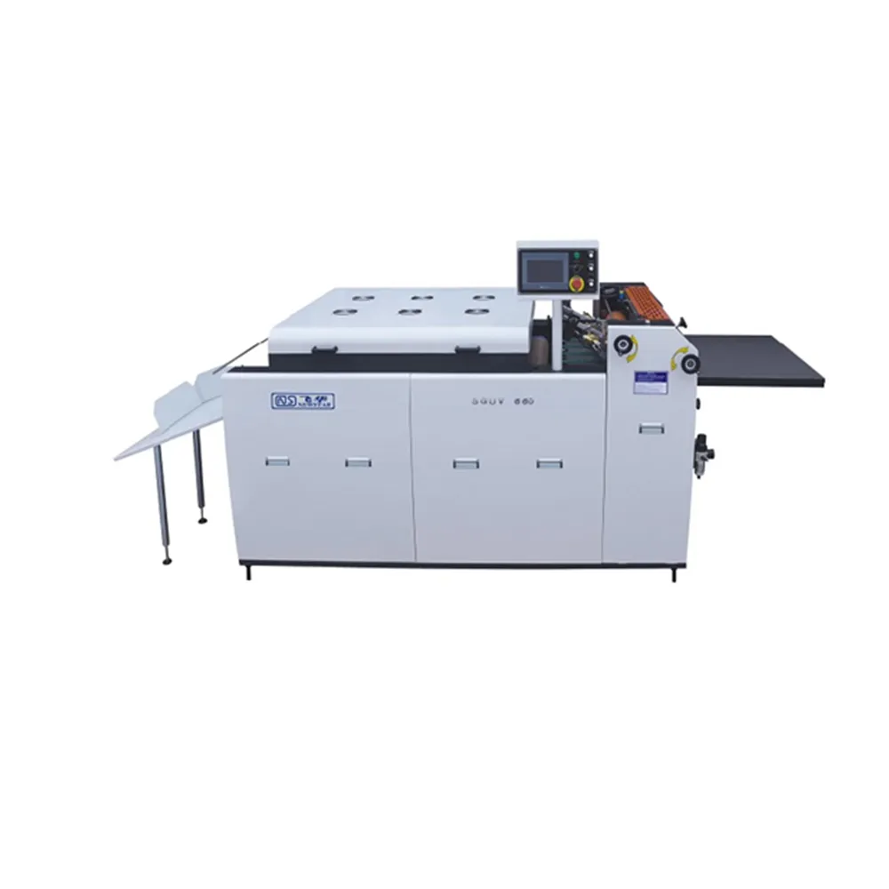 SGUV-660 manuel kağıt UV kaplama makinesi rulo kaplayıcı makineleri