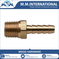 Raccord de tuyau d'eau en laiton à 4 voies 6mm 8mm 10mm 12mm Adaptateur de raccord à queue barbelée en laiton pour raccords de tuyauterie