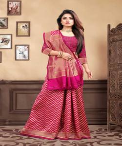 Banarasi Silk Jacquard <b>Saree</b> <b>Blouse</b> Ladies Party Festival Daily Wear Wholesale Low Price Soft Cotton Silk Sari Indian Pakistani - Product Image 6