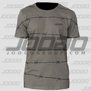 100% ไมโครไฟเบอร์โพลีเอสเตอร์บุรุษกีฬาเสื้อยืดที่กำหนดเองพิมพ์มาราธอนพอดีแห้งเสื้อวิ่ง - Product Image 2