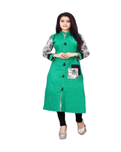 Women's Rayon Weaving Indian Style In-Stock Kurti for Wedding - Product Image 1