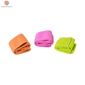 Fabric Hip <b>Circle</b> Resistance Band Yoga Training Band Reflective Design Fitness Hip Bands Factory Price - Product Image 4