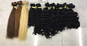 Tissage en lot de cheveux 100% naturels, Extensions de cheveux humains vierges, trame de cheveux, vente en gros - Product Image 3