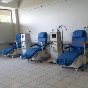 Silla eléctrica PY-YD-210 para hemodiálisis, mueble de hospital con 2 motores para máquina de diálisis