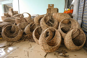 Vente en gros de jacinthe d'eau brute/jacinthe d'eau séchée pour l'artisanat rendant le moins cher-Durable/Shyn Tran - Product Image 5