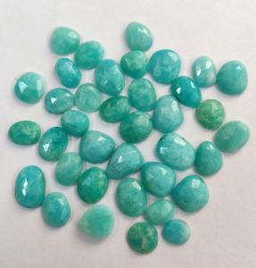 แอมะซอไนต์ทรงหลวมจากกุหลาบอะมาโซไนต์ทรงไม่เรียบตามธรรมชาติ - Product Image 3