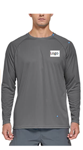 Élégant O Cou À La Mode Sec t-shirts-manches longues-Hommes tech-100 _ polyester T Shirt Pas Cher Prix Pour Hommes en Provenance Du Bangladesh - Product Image 6