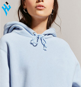 Sudaderas con capucha de algodón puro 100% orgánico de gran tamaño de alta calidad para mujer - Product Image 4