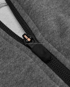 Sudadera con capucha de alto rendimiento para hombre, con cremallera completa, ligera, para correr, chaqueta deportiva, logotipo personalizado, OEM, venta al por mayor - Product Image 2