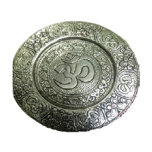 ที่ใส่ธูปไม้พระพิฆเนศโลหะสีขาว,ที่ใส่ธูปและที่ดักเถ้าที่มีกลิ่นของพระพิฆเนศ - Product Image 4