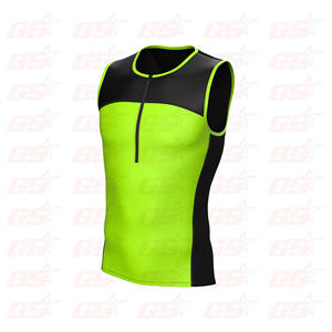 Camiseta de triatlón ligera para hombre, chaleco deportivo personalizado - Product Image 2