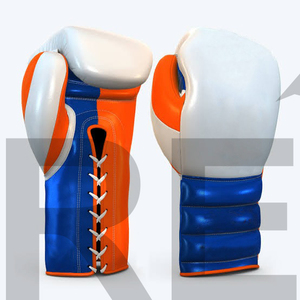 Factory Cheap Custom Professional Boxing Gloves Hot Sale China Factory Customization Logo Produced in a Chinese Black Red Blue - Product Image 6