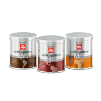 Für Kaffee Espresso Tostato Intenso 100% Arabica Italienische Röstung Gemahlener Kaffee 250g Dose HACCP ISO BRC Zertifiziert Trinkfertig