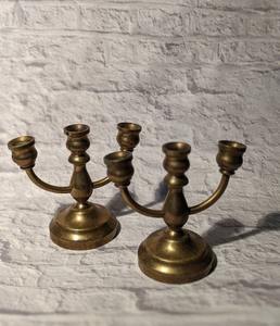 Vintage Metal Candelabra Handcrafted Best Quality Ideal for Indoor Outdoor Tabletop Tea Light <b>Holder</b> Perfect for Dinner Decor - Product Image 6