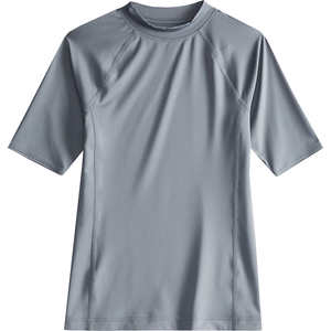 High Quality Unisex Half Sleeves OEM Custom Swimming Rash Guard 100% Nylon Adults <b>Prime</b> Craft Enterprises - Product Image 3