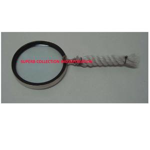 Loupe pour la lecture Loupe à manche en bois fabriquée à la main avec une capacité de 10X sur Offre Spéciale fabriquée en Inde - Product Image 1