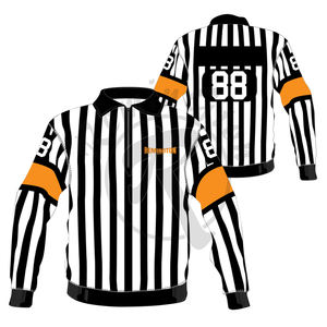 Jersey de Árbitro de Hockey sobre Hielo Personalizado, Jersey de Árbitro de Hockey sobre Hielo de la Mejor Calidad en Venta en Línea |   Jersey de Árbitro de Hielo Personalizado - Product Image 3