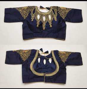 Blusa de seda hecha a mano para mujer, ropa de boda de nuevo diseño, fabricante rate - Product Image 2