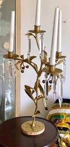 Candélabre à cinq bras en aluminium plaqué argent, fait main, design élégant, décoration d'intérieur, promotion de Noël - Product Image 4