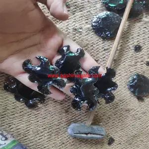 Grosir Mata Panah Neolitik Obsidian Hitam