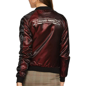 แจ็กเก็ตผ้าซาตินสำหรับผู้หญิงปักได้ตามต้องการแฟชั่นใหม่ - Product Image 5