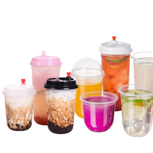 New Arrival Disposable 9Oz 270Ml Pla Plastic Cup With Cover
