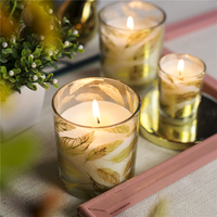 Accessoires de parfum personnalisés bougies parfumées faites à la main cire de soja 3 mèches Triple mèche désodorisants de luxe