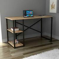 Bureau d'ordinateur moderne de luxe convertible, pliable et extensible en fer pour le bureau et la maison