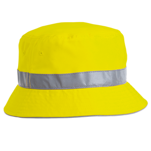 Sombrero de pescador a rayas de alta calidad Sombrero de trabajador de seguridad de alta visibilidad - Product Image 1
