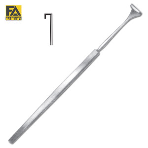 ÉCARTEURS HOOKLET Instruments chirurgicaux manuels Base en acier inoxydable d'instruments chirurgicaux - Product Image 1