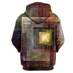 เสื้อมีฮู้ดพิมพ์ลาย3D ผ้าโพลีเอสเตอร์แบบระเหิดสำหรับทุกเพศฤดูหนาว - Product Image 3