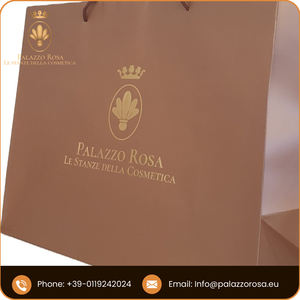 Ensemble de soins de la peau Anti-âge Traitement hydratant du visage Emballage italien Luxe Moyen Grand Sac de courses Palazzo Rosa Le Stanze Della - Product Image 2