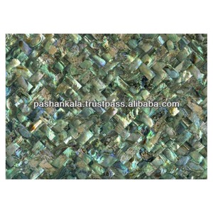 Semi Precious <b>Abalone</b> Sea <b>Shell</b> Table Top - Product Image 1