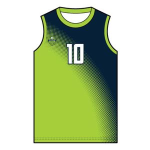 Professional Custom Stitched Full Sublimated 100% Polyester Sleeveless Volleyball Uniform with Custom Logo Sports Wear - Product Image 1