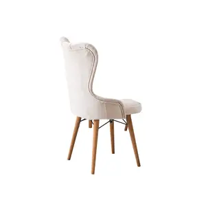 木制咖啡厅木椅优质现代咖啡厅家具金属椅餐厅餐椅