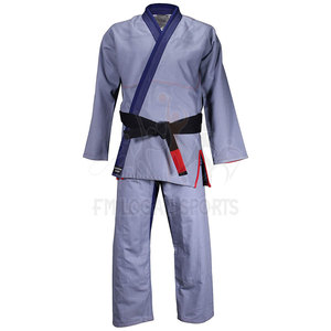 Combinaison 100% coton pour homme, tenue de formation pour les Arts martiaux, Jiu Jitsu Gi BJJ - Product Image 2