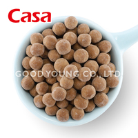 Jiangood Young — Certification HALAL à base de lait à bulles, ingrédients de thé, sucre brun instantané, Boba tapca, 50 pièces