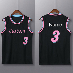 Uniforme de basket-ball en Polyester pour garçons, maillot de basket-ball réversible en Polyester pour les jeunes, à séchage rapide - Product Image 3